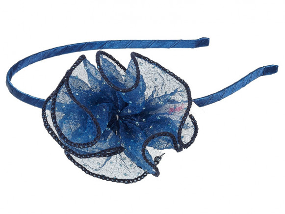 Souza Hair Band Flower VERO blue