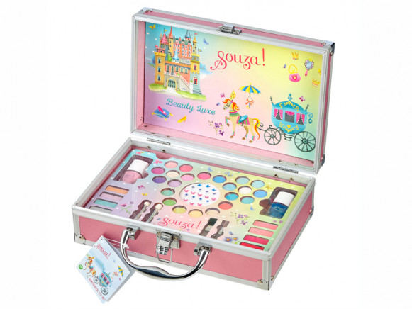 Set de maquillage Beauty dans valise - SOUZA