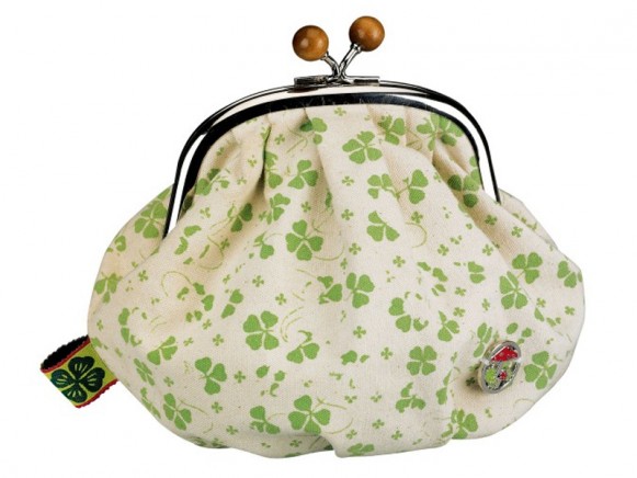 Cosmetic bag with clover by Spiegelburg