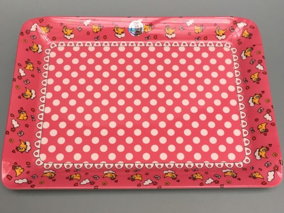 Supersoso Serving Tray BIRD pink