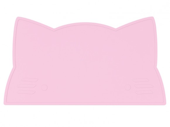 We Might Be Tiny Placemat Cat pink