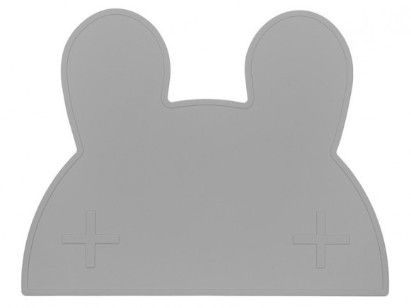 We Might Be Tiny Placemat Bunny grey