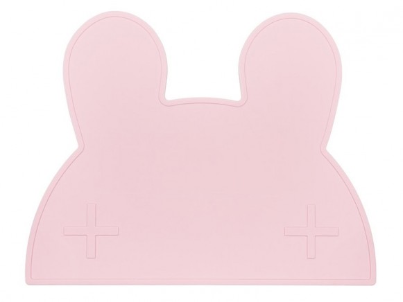 We Might Be Tiny Placemat Bunny pink