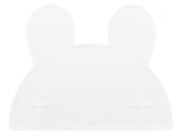 We Might Be Tiny Placemat Bunny white