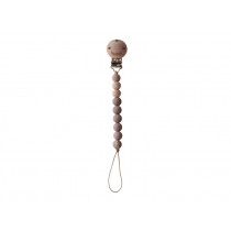 Mushie Pacifier Clip CLEO Cloudy Mauve