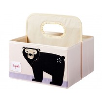 3 Sprouts diaper caddy BEAR