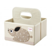 3 Sprouts diaper caddy RABBIT