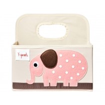 3 Sprouts diaper caddy ELEPHANT