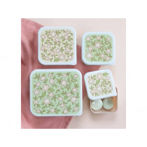 A Little Lovely Company Lunchbox Set FLOWERS