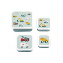 A Little Lovely Company Lunchbox Set CARS
