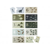 A Little Lovely Company Educational Puzzle DINOSAURS