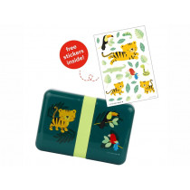 A Little Lovely Company Lunchbox JUNGLE TIGER