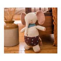 Ava & Yves Cuddly Toy ELEPHANT Rosy natural