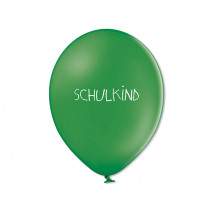 Ava & Yves Balloons SCHOOL CHILD green