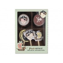 Ava & Yves Cupcake Set PIRATE