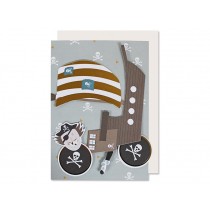 Ava & Yves Greeting Card PIRATE