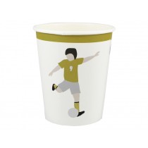Ava & Yves Paper Cups FOOTBALL