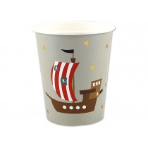 Ava & Yves Paper Cups PIRATE