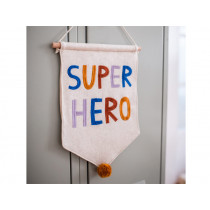 Ava & Yves Wall Hanging SUPER HERO