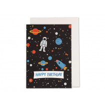 Ava & Yves Happy Birthday Card SPACE