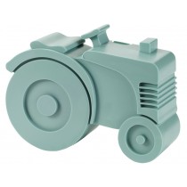 Blafre lunchbox tractor blue-green