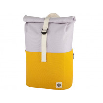 Blafre Backpack ROLLTOP yellow / lilac 18 liters