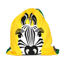 Coq en Pâte Drawstring Bag ZEBRA