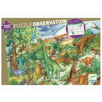 Djeco observation puzzle Dinosaurs
