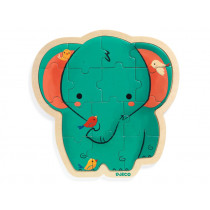 Djeco Wooden Puzzle ELEPHANT