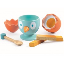 Djeco Play Kitchen Egg Cup COCO EGG