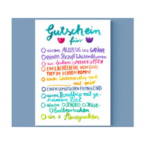 Frau Ottilie Postcard GUTSCHEIN