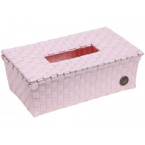Handed By tissue box Luzzi powder pink