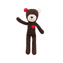 Hickups Knitted Teddy BROWN