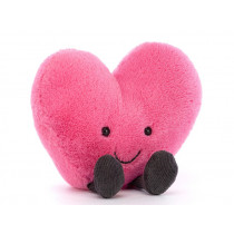 Jellycat Amuseable HEART Hot Pink Large