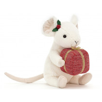 Jellycat Merry Mouse PRESENT