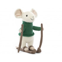 Jellycat Merry Mouse SKIING
