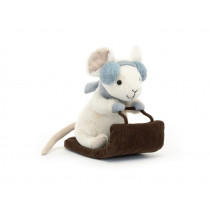 Jellycat Merry Mouse SLEIGHING