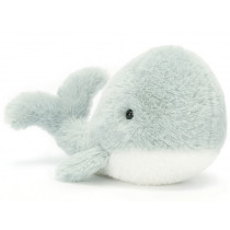 Jellycat Wavelly WHALE Grey