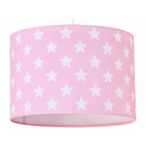 Kids Concept hanging lamp stars pink