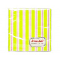 krima & isa paper napkins Lollipop yellow