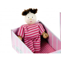 Le Toy Van Puppenhaus BABY (dunkle Haare)