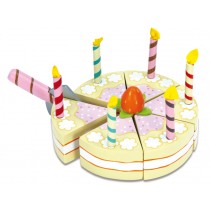 Le Toy Van vanilla birthday cake