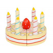 Le Toy Van vanilla birthday cake
