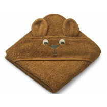 LIEWOOD Hooded Towel ALBERT Kangaroo golden caramel