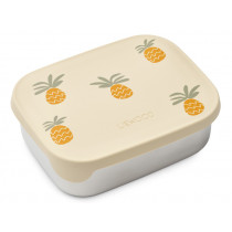 LIEWOOD Arthur LUNCH BOX Pineapples cloud cream