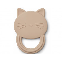 LIEWOOD Silicone Teether Gemma CAT rose