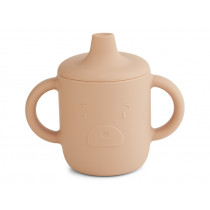 LIEWOOD Silicone Sippy Cup NEIL bear tuscany rose