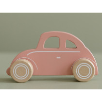 Little Dutch Wooden Car BEETLE pink