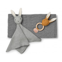 LIEWOOD Knit Gift Set Petra BUNNY grey