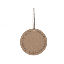 Maileg 15 Round Gift Tags natural